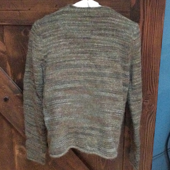 Evan-Picone V-neck cardigan sweater - Picture 4 of 6